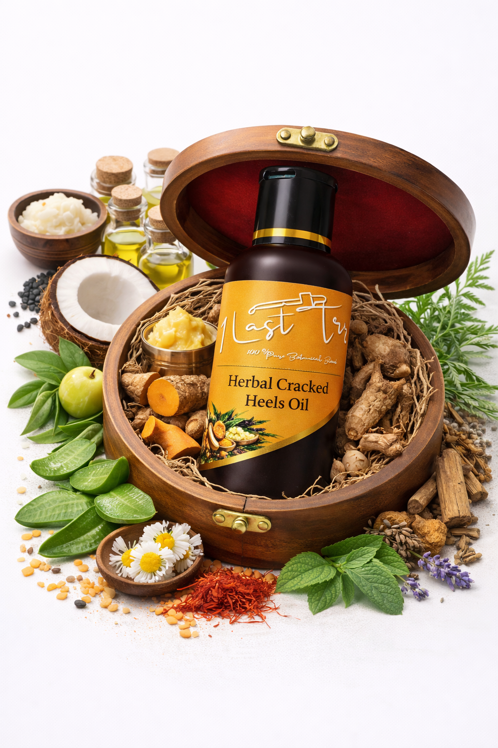 Herbal Cracked Heels Oil