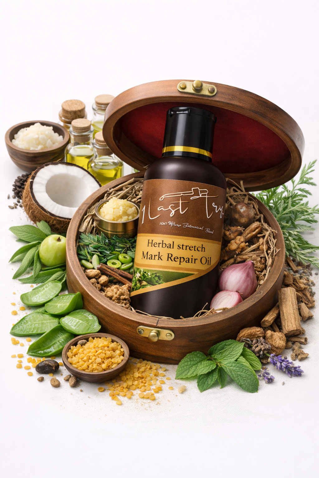 Herbal Stretch Mark Repair Oil