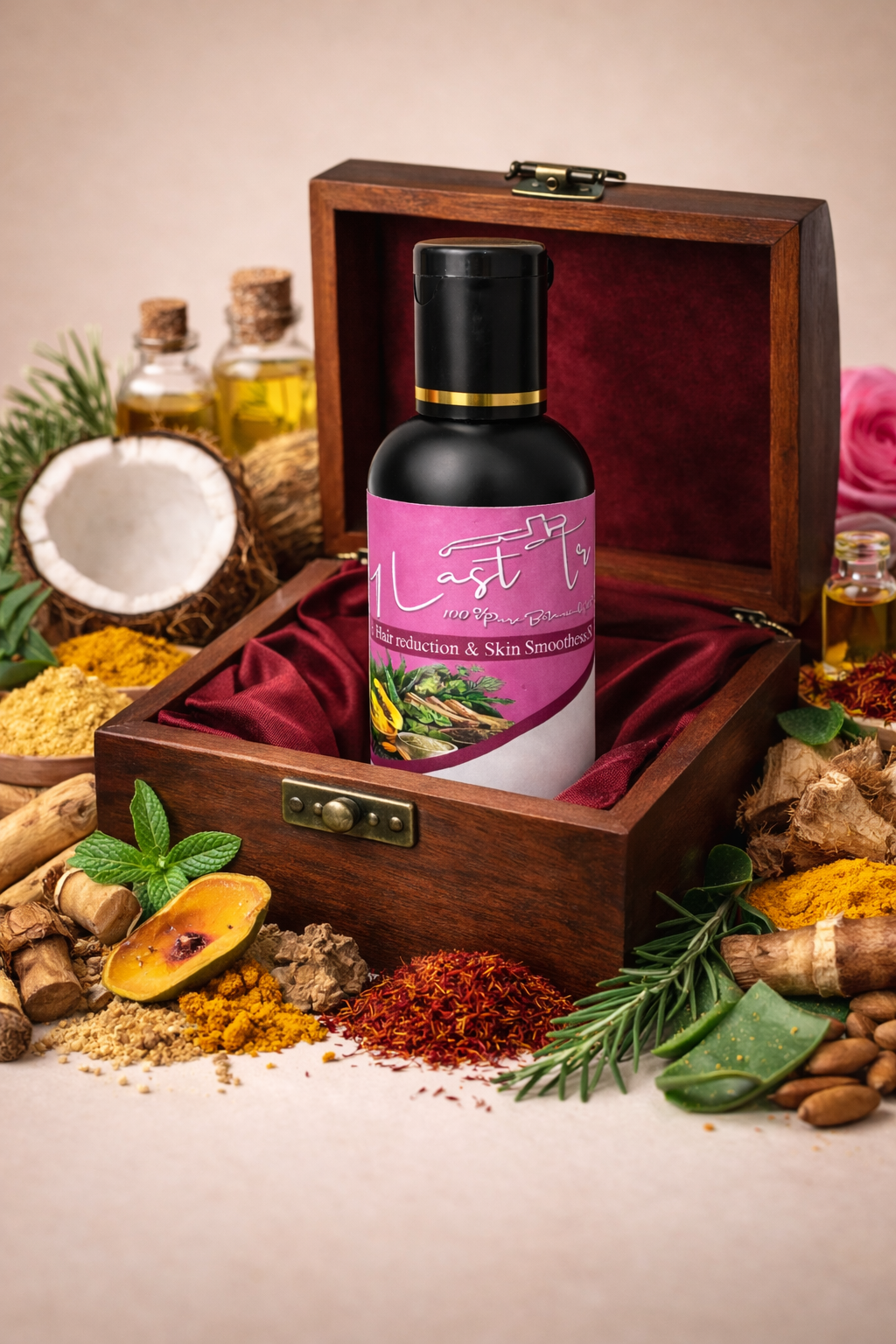 Herbal Hair reduction & Skin Smoothening Oil