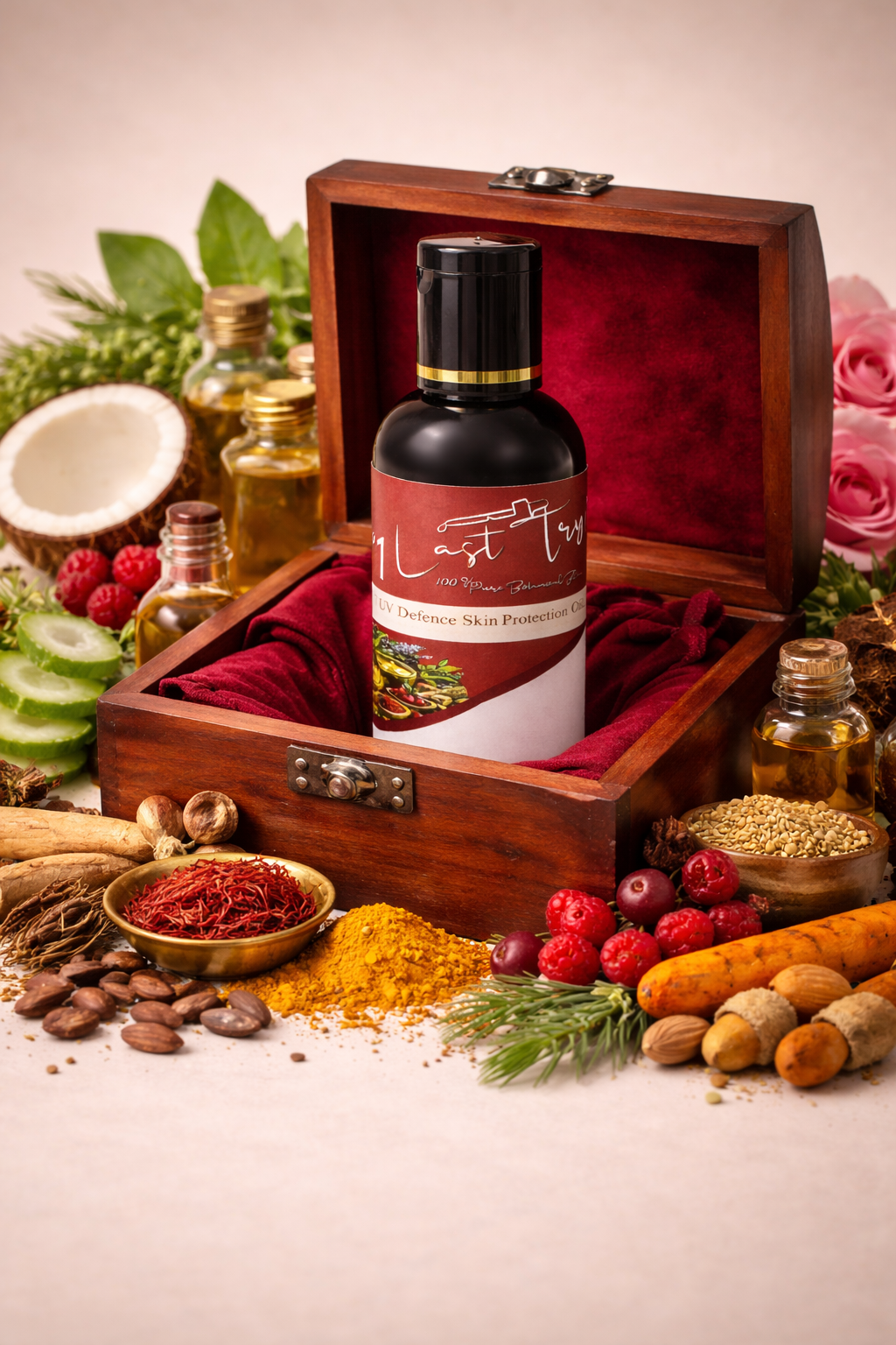 Herbal UV Defence Skin Protection Oil