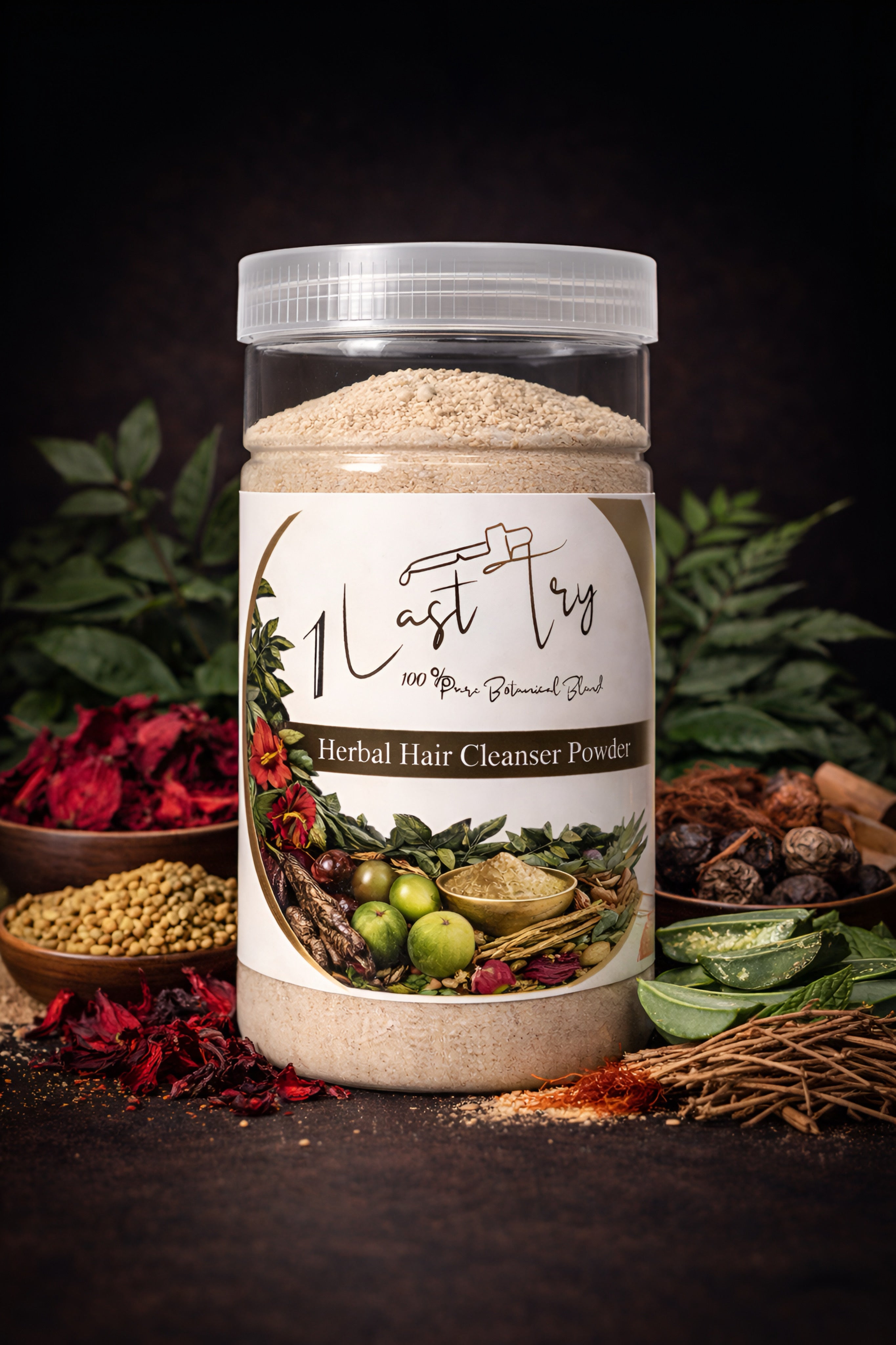 Herbal Hair Cleanser Powder